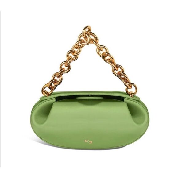 Yuzefi Dinner Roll Shoulder Bag with Gold hardware - Picture 2 of 12